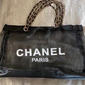 Chanel mesh tote